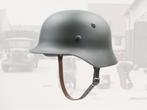 Replica Duitse helm M40 ww2, Verzamelen, Ophalen of Verzenden, Landmacht, Duitsland, Helm of Baret