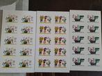 Nederland 1979/2000 - 62 velletjes Kinderpostzegels, Postzegels en Munten, Postzegels | Nederland, Gestempeld