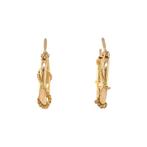 Gouden fantasie oorringen 14 krt, Sieraden, Tassen en Uiterlijk, Oorbellen, Ophalen of Verzenden, Nieuw