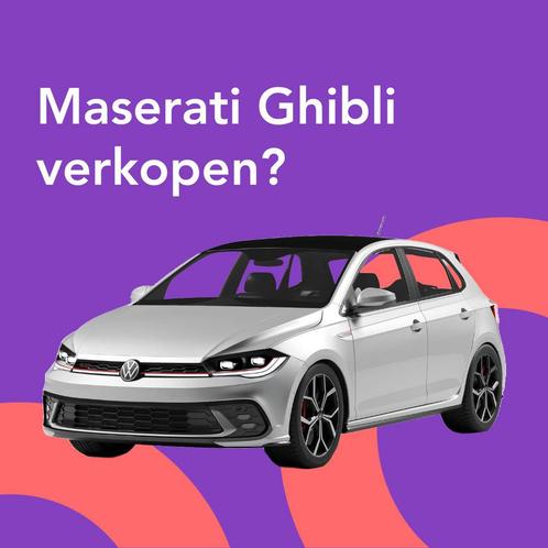 Jouw Maserati Ghibli snel en zonder gedoe verkocht., Auto diversen, Auto Inkoop