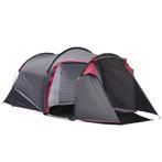 TRUUSK Tunnel Tent Voor 2-3 Personen, 190T Camping Tent Met, Caravans en Kamperen, Overige Caravans en Kamperen, Verzenden, Nieuw