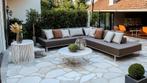 Brasil White flagstones / flagstones Brasil White kwartsiet, Tuin en Terras, Tegels en Klinkers, Nieuw, Natuursteen, Terrastegels