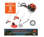 Kibani 6-in-1 Multitool XXL Bosmaaier – Werkhoogte 5 Meter, Tuin en Terras, Hand-tuingereedschap, Nieuw, Kibani