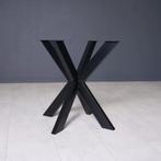 Matrix tafelpoot voor ronde tafel onderstel poedercoat zwart, Huis en Inrichting, Tafelonderdelen, Tafelpoot, Minder dan 50 cm