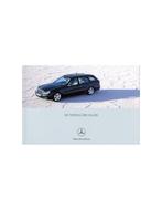 2004 MERCEDES BENZ E KLASSE T BROCHURE DUITS, Nieuw, Author