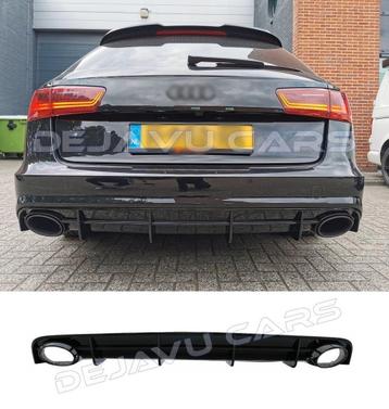 RS6 Look Diffuser voor Audi A6 C7.5 Facelift S line bumper beschikbaar voor biedingen