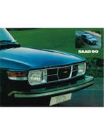 1975 SAAB 99 BROCHURE NEDERLANDS, Boeken, Auto's | Folders en Tijdschriften, Nieuw, Author