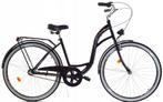 Damesfiets 28 inch - stadsfiets 3 versnellingen - zwart, Fietsen en Brommers, Fietsen | Dames | Damesfietsen, Ophalen of Verzenden