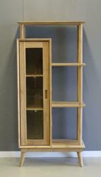 Kleine retro servieskast teakhout voordelig bij Indoteak, Teakhout, Nieuw, 50 tot 100 cm, Met plank(en)