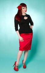 Miss Fortune, Peek a Boo Lurex Top in Black in xsmall., Kleding | Dames, Tops, Verzenden, Nieuw