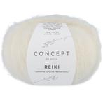 Katia Concept Reiki - 100 ecru - Alpaca Garen, Hobby en Vrije tijd, Breien en Haken, Ophalen of Verzenden, Nieuw