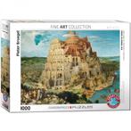 Pieter Bruegel - The Tower of Babel Puzzel (1000 stukjes) |, Hobby en Vrije tijd, Denksport en Puzzels, Verzenden, Nieuw