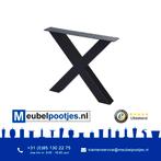Beste prijs/kwaliteit: X-tafelpoten (TIP), Huis en Inrichting, Tafelonderdelen, Tafelpoot, 50 tot 100 cm, Industrieël, modern, design, premium