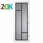 2DK Binnendeur Front FR508 opdek rechts 93x231,5cm, Doe-het-zelf en Verbouw, Deuren en Horren, 80 tot 100 cm, 215 cm of meer, Nieuw
