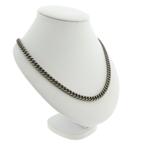 Zilveren robuuste gourmetschakel ketting | 45,5 cm (unisex), Sieraden, Tassen en Uiterlijk, Kettingen, Ophalen of Verzenden, Gebruikt