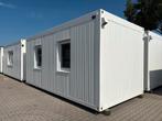 Kantoorunit - 6 x 3 meter | 2 zijramen rechts (NU63ZR2R), Ophalen of Verzenden