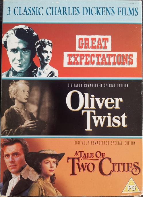 3 Classic Charles Dickens films -     Gratis verzenden, Cd's en Dvd's, Dvd's | Tv en Series, Zo goed als nieuw, Boxset, Overige genres