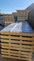 Dakplaten, sandwichpanelen, diverse kleuren, 60 en 100mm,3m1, Doe-het-zelf en Verbouw, Platen en Panelen, Verzenden, Zo goed als nieuw