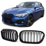 Grill voor BMW 1 Serie F20/F21 LCI glans zwart dubbelspijls