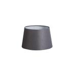 Linnen lampenkap grijs 25/16, Huis en Inrichting, Lampen | Lampenkappen, Rond, Nieuw, Minder dan 25 cm