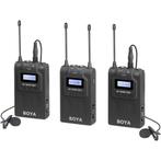 Boya BY-WM8 Pro-K2 UHF Duo Lavalier Microfoon Draadloos, Muziek en Instrumenten, Microfoons, Ophalen of Verzenden, Nieuw, Overige typen