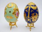 Fabergé ei - 2 Fabergé-eieren - Porselein