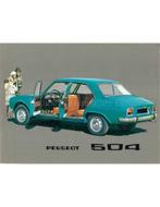 1969 PEUGEOT 504 BROCHURE NEDERLANDS, Boeken, Auto's | Folders en Tijdschriften, Nieuw, Peugeot, Author